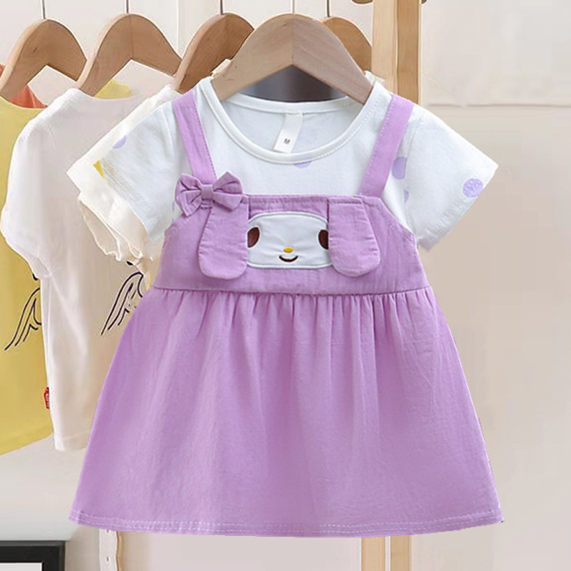 Baby Clothing Line - New Baby Girl Dress Cartoon Dog