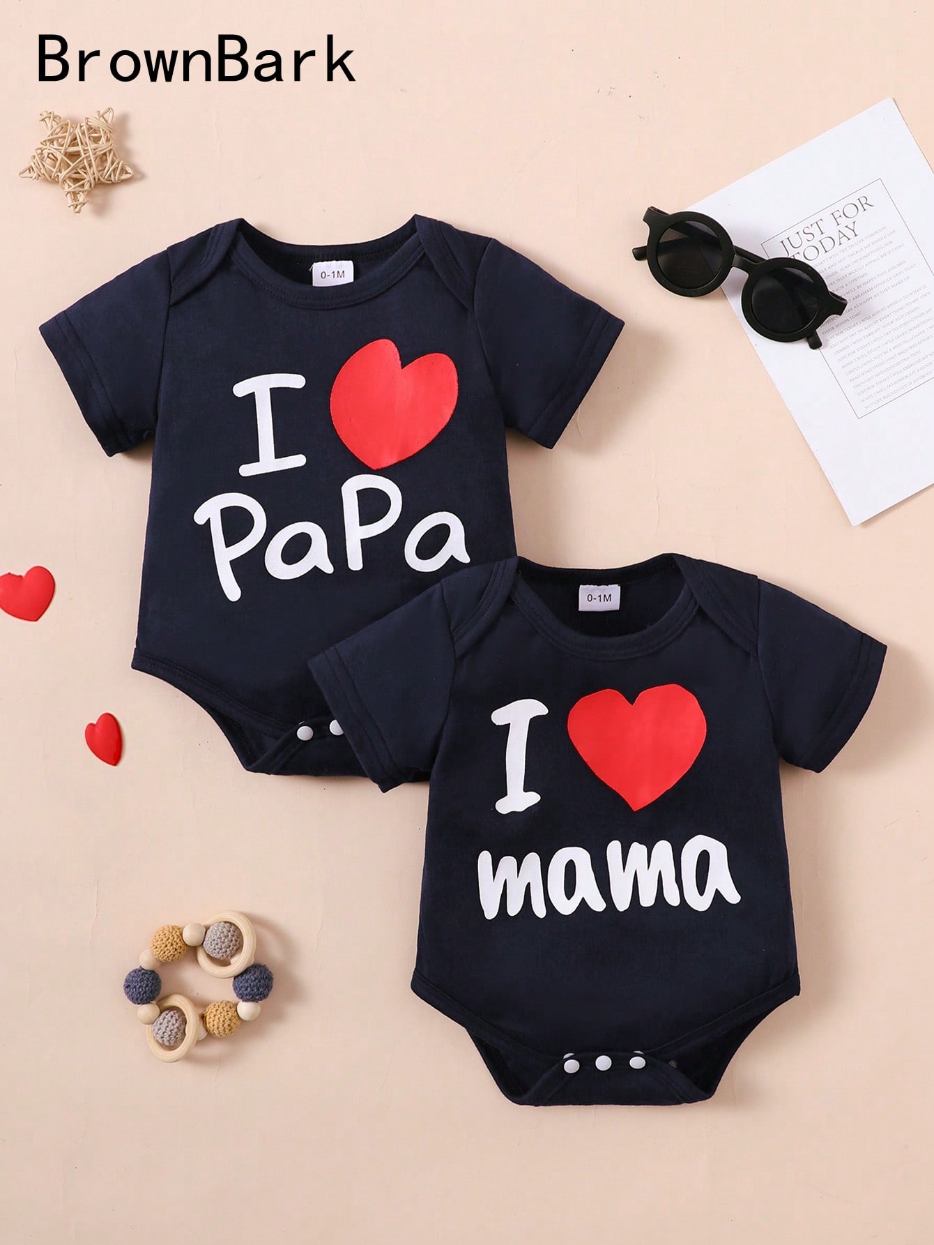 Baby Clothing Online - 2-Pack, Unisex Summer Cute Casual Short-Sleeve