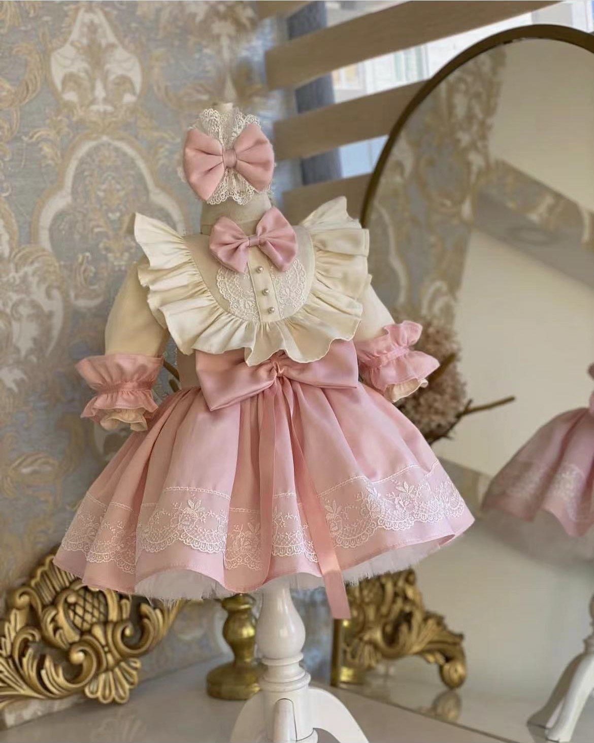 Baby Clothing Easter - 0-12Y Baby Girl Spring Pink Turkish