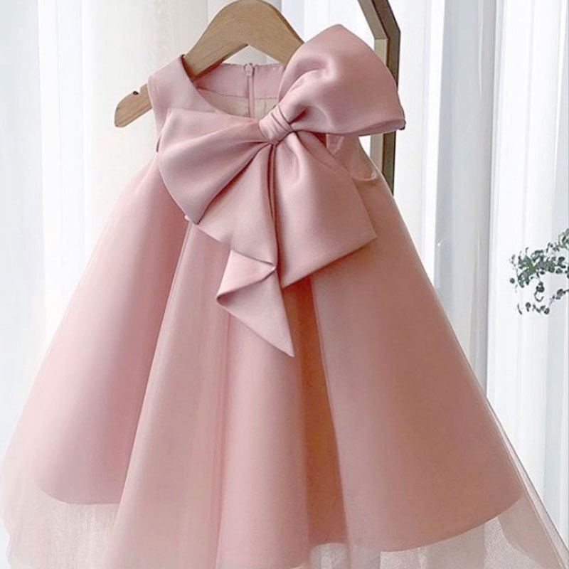 Baby Clothing For Sale - Summer Big Bow Baby Girl Dress
