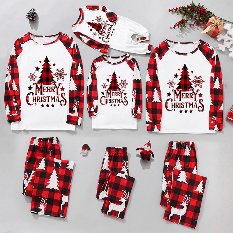 Baby Clothing Onesies - Christmas Family Matching Outfits Mom Dad