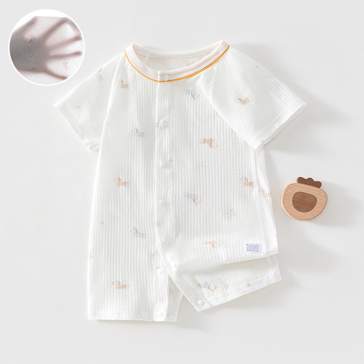 Baby Clothing Online - 2026 Babe Summer Lightweight Short Sleeve