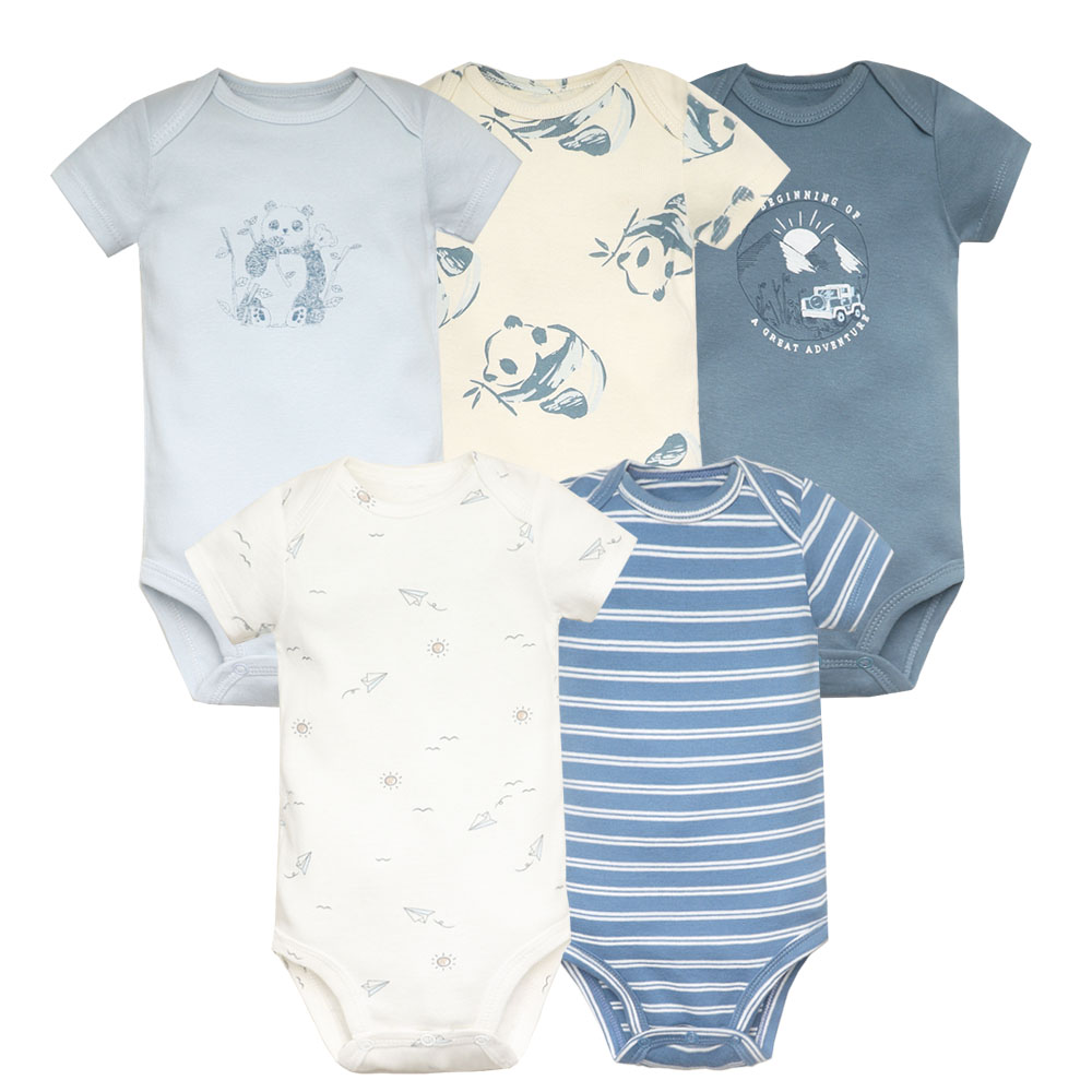 5pcs/lot Baby Bodysuit Fashion - Baby Clothing Outlet review and price