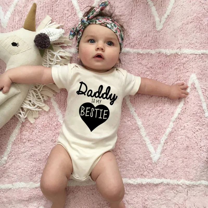 Daddy Is My Bestie Cute Baby B - Baby Clothing Outlet review and price