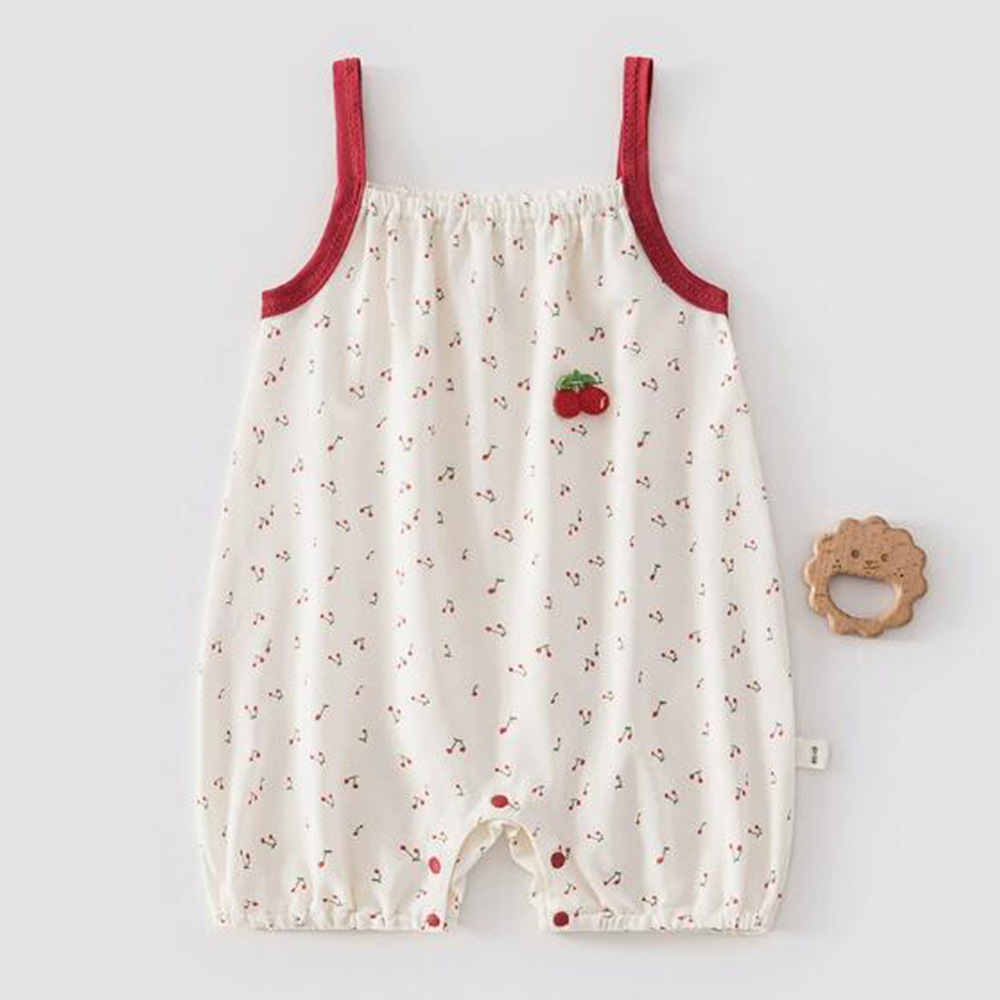 Baby Girl Romper Sleeveless Fl - Baby Clothing Online review and price