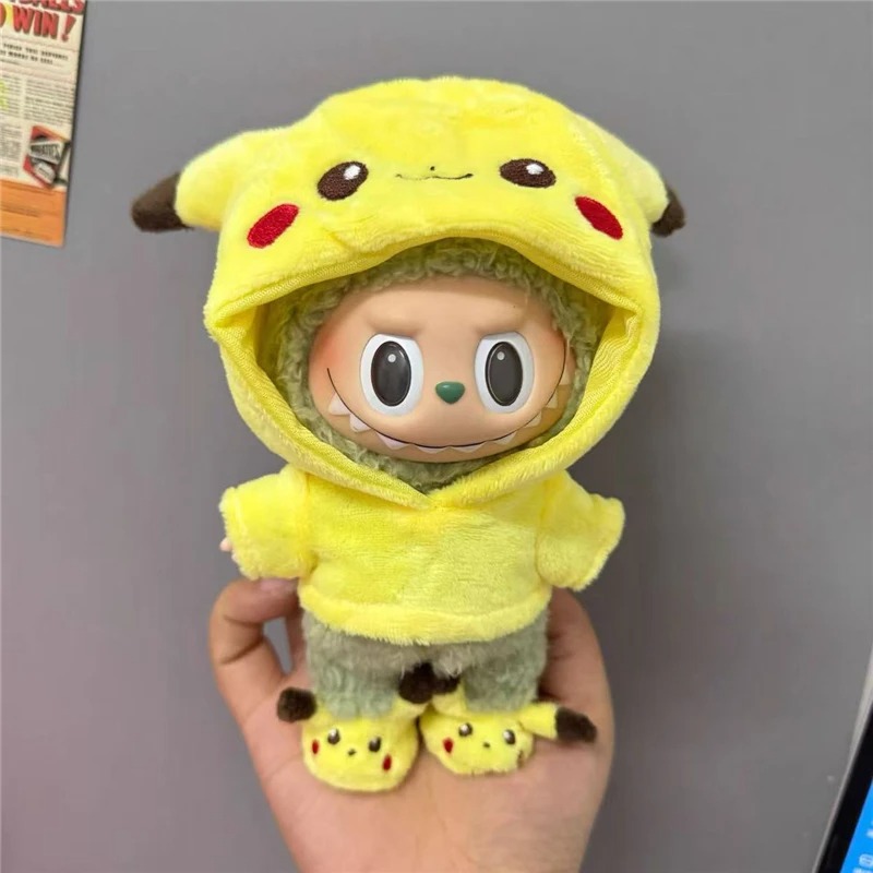 15 17cm For Labubu Doll Cartoo - Baby Clothing Unisex review and price