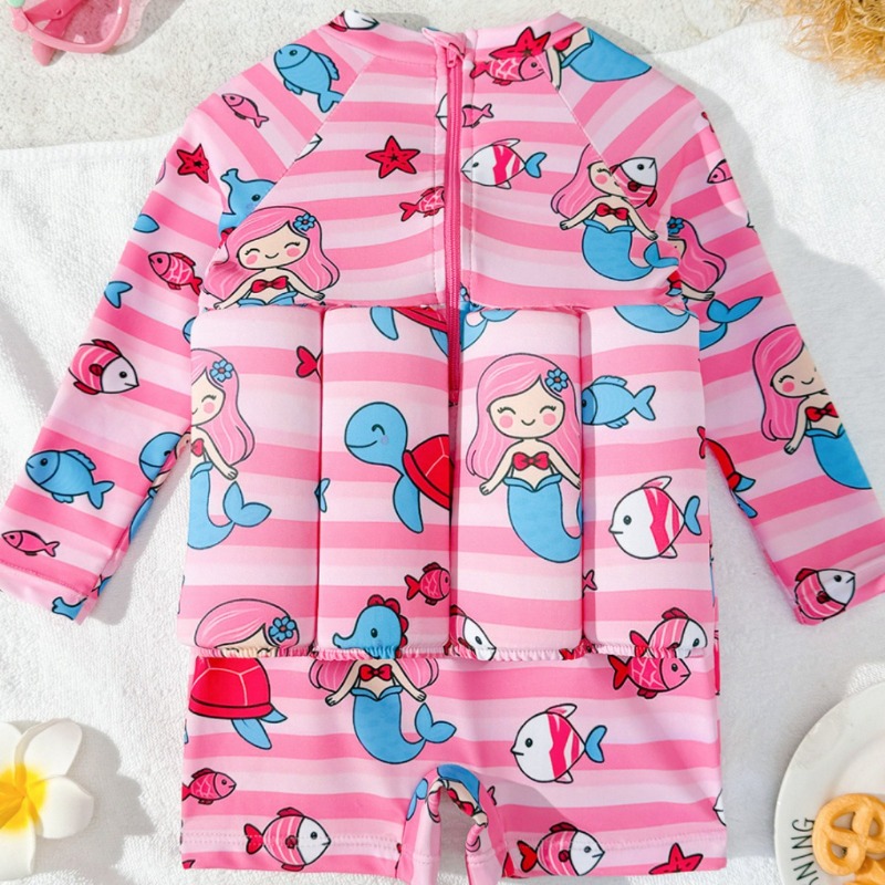 Boys Girls Float Swimwear Long - Baby Swimwear Uv review and price