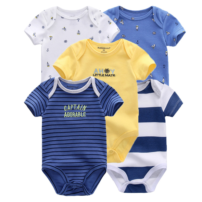 Summer 5-Piece Cartoon Baby Bo - Baby Clothing Online review and price
