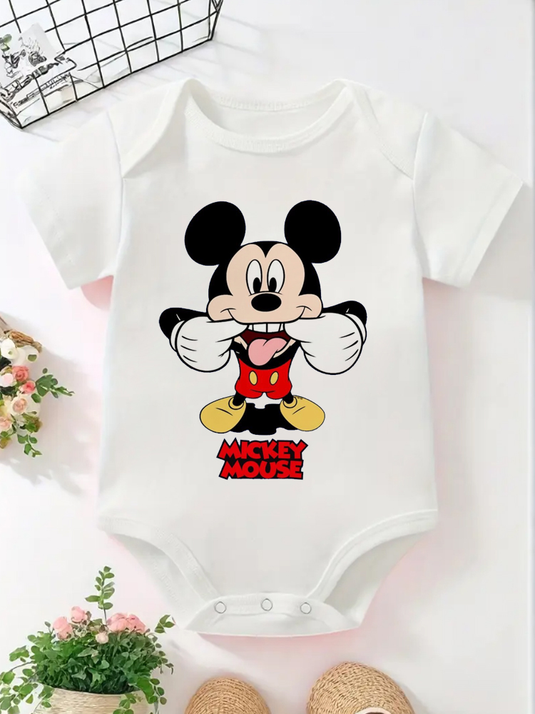 Funny Baby Onesie Cartoon Mick - Baby Clothing Outlet review and price