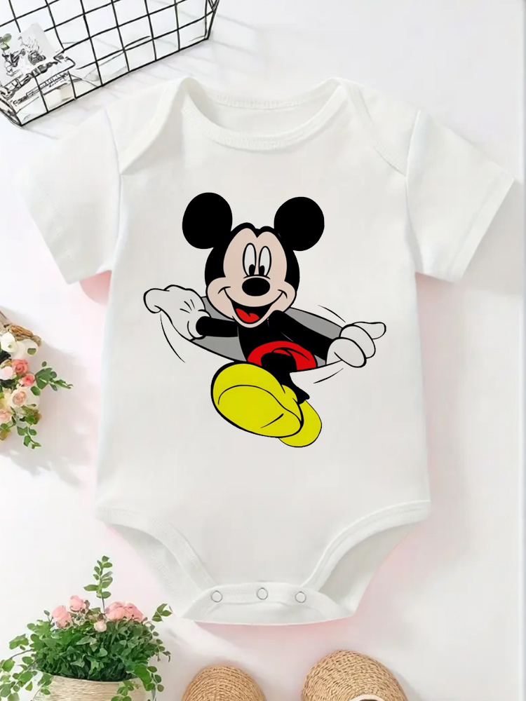 Funny Baby Onesie Cartoon Mick - Baby Clothing Outlet review and price
