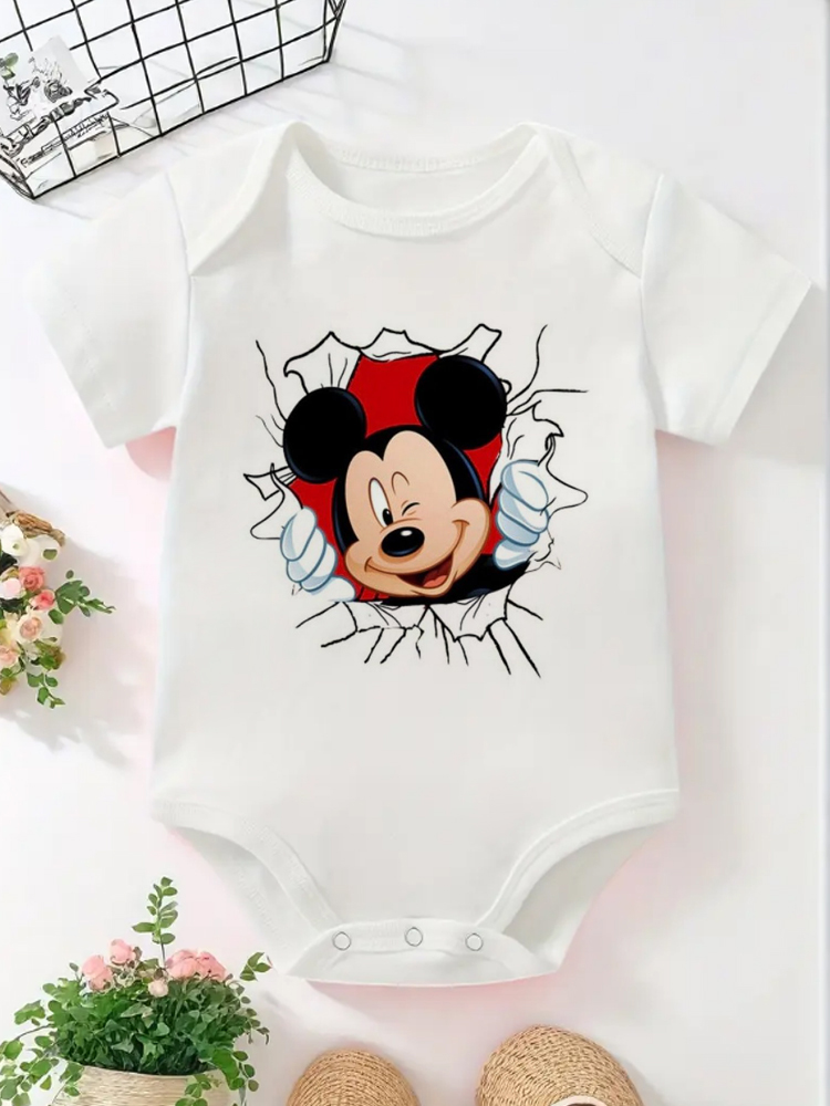 Funny Baby Onesie Cartoon Mick - Baby Clothing Outlet review and price