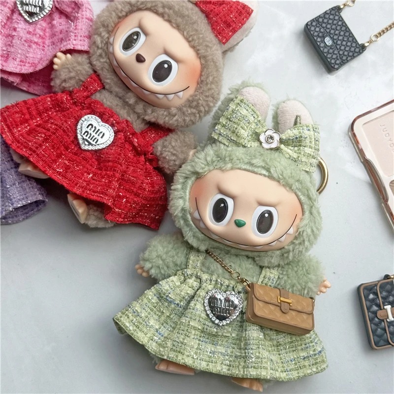 15 17cm For Labubu Doll Adorab - Baby Clothing Unisex review and price
