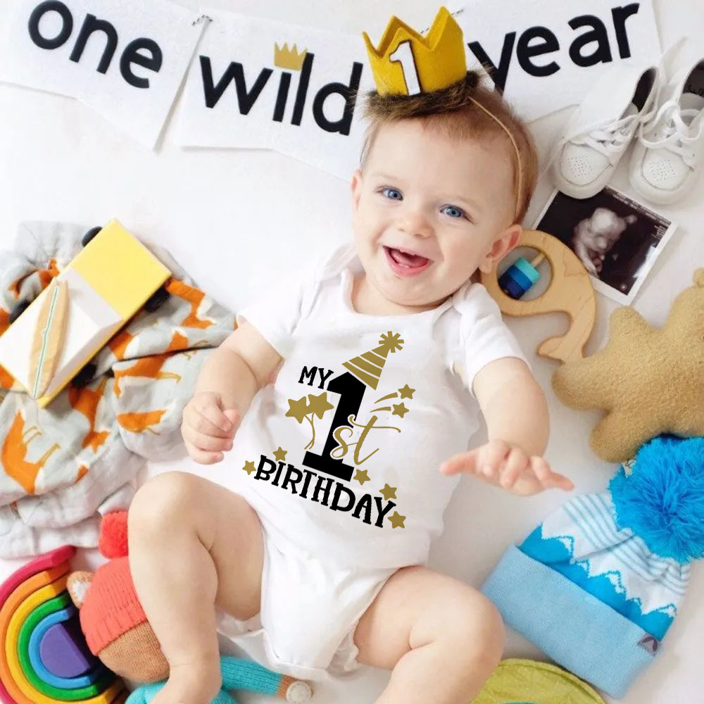 My 1st Birthday Newborn Romper - Baby Clothing Outlet review and price