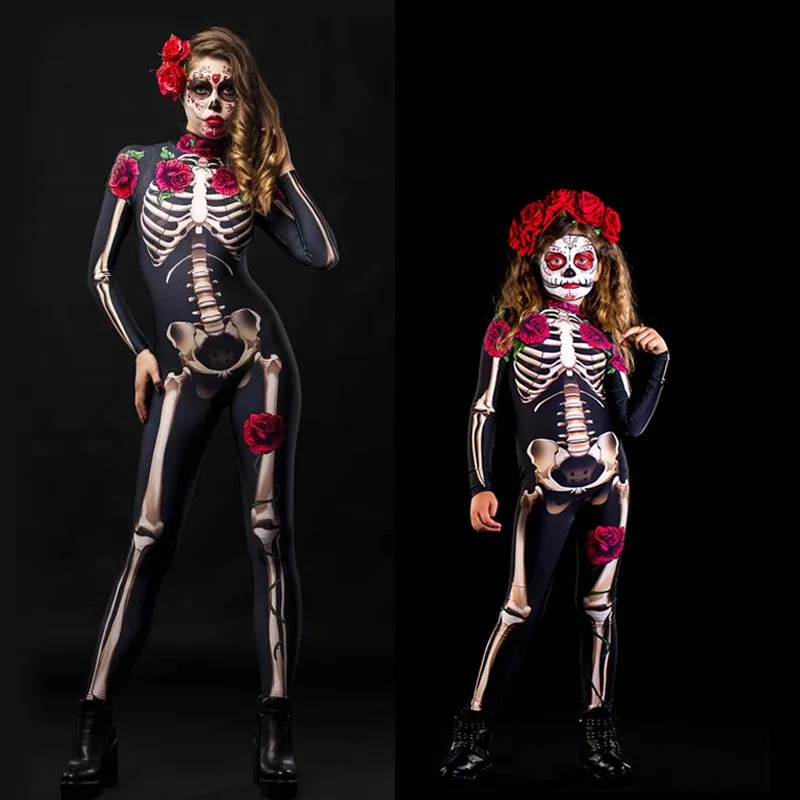 Rose Skeleton Adult Kids Scary - Baby Clothing Onesies review and price