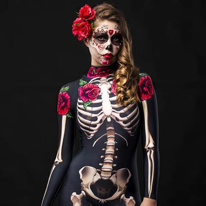 Rose Skeleton Adult Kids Scary - Baby Clothing Onesies review and price