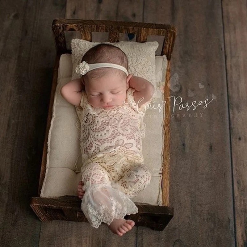 Lace Bell Bottom Onesie 1 Set  - Baby Clothing Country review and price