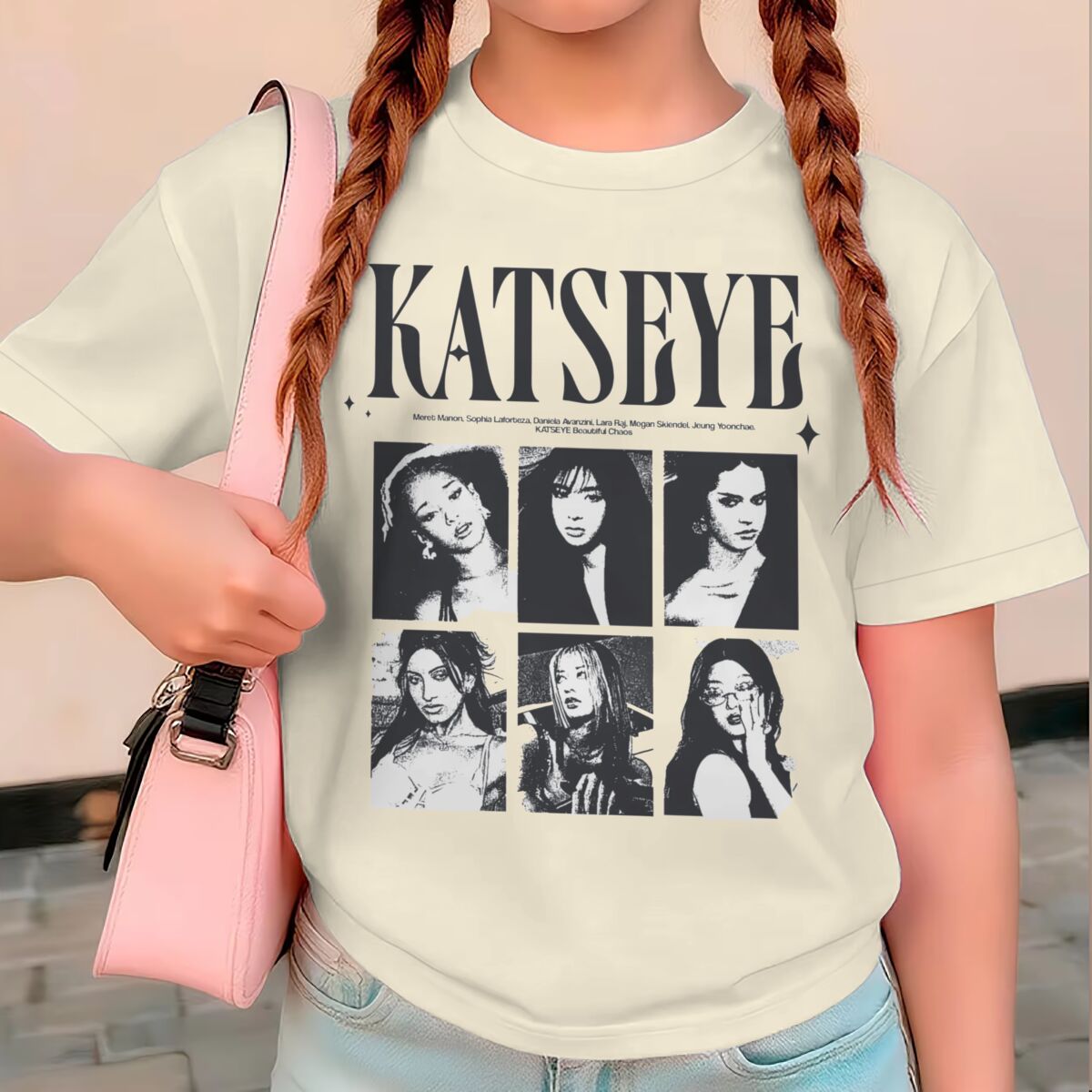 KATSEYE Print Summer Tops Girl - Baby Clothing For Sale review and price