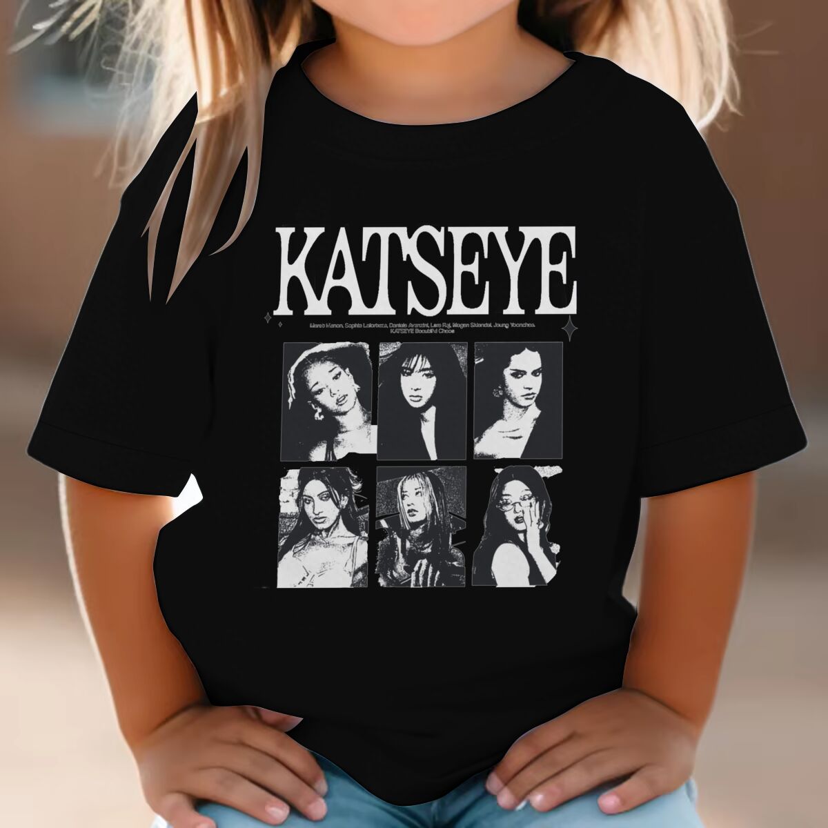 KATSEYE Print Summer Tops Girl - Baby Clothing For Sale review and price