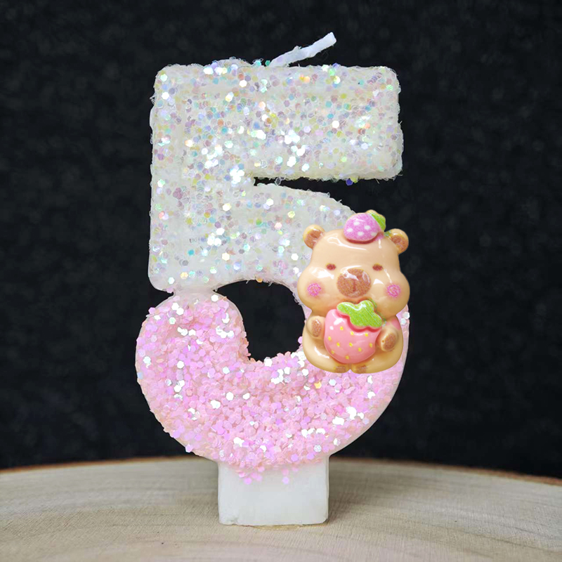 New Capybara Candles Cake Deco - Baby Clothing Easter review and price