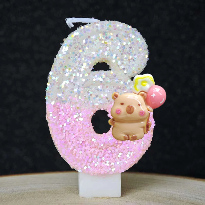 New Capybara Candles Cake Deco - Baby Clothing Easter review and price