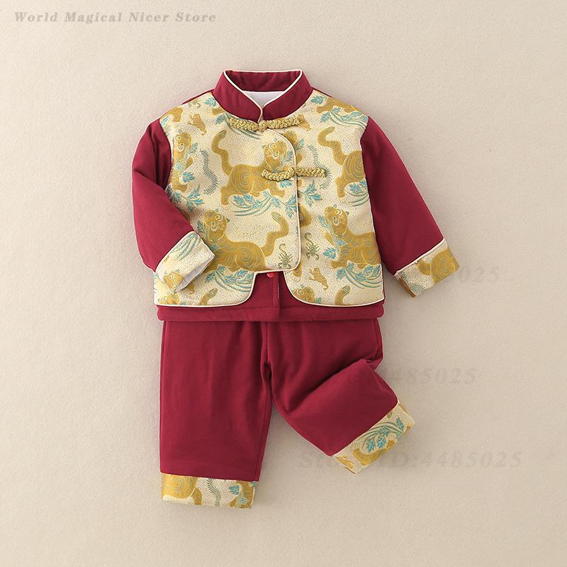 Autumn Winter Thick Tang Suit  - Baby Clothing Winter review and price