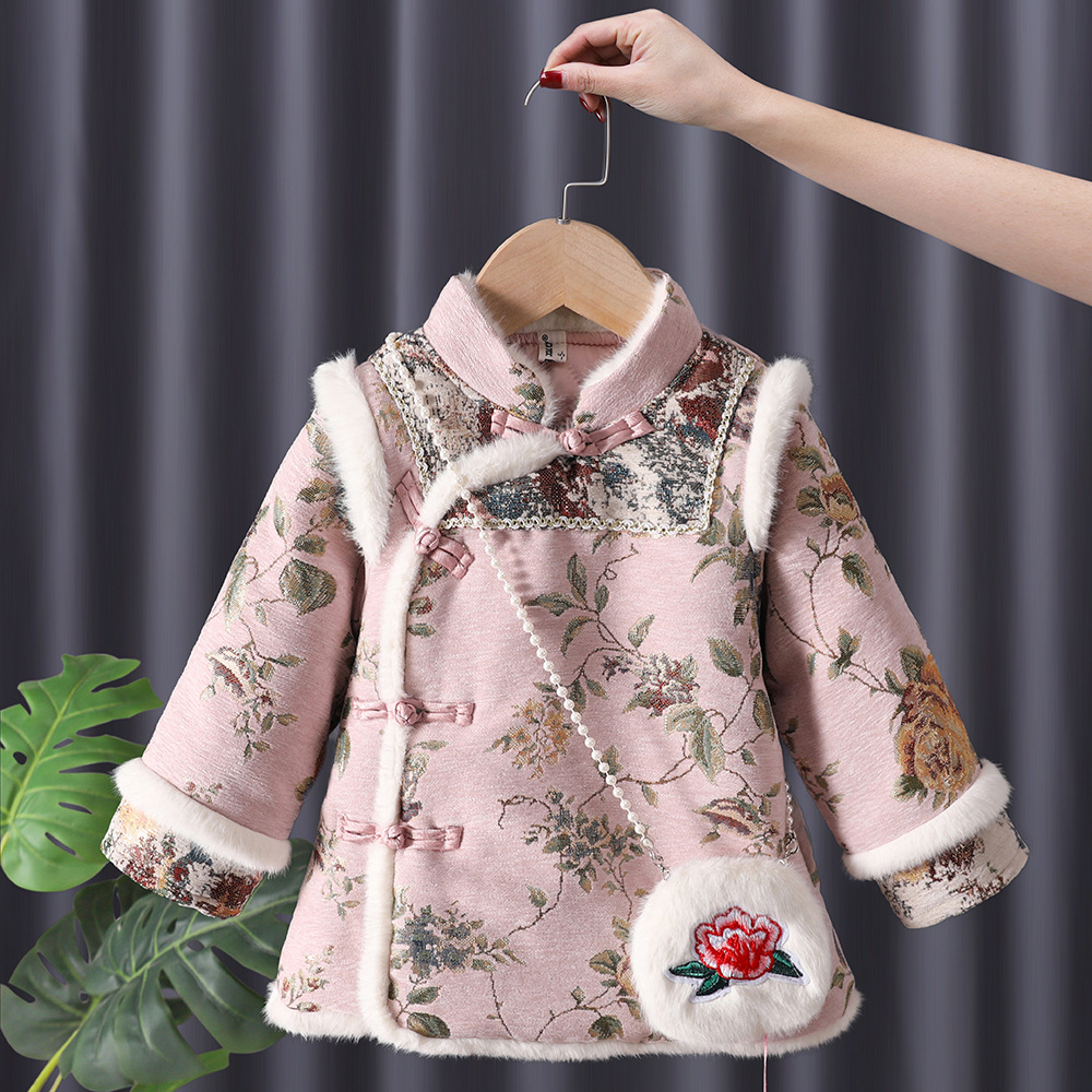 Winter Baby Girls Hanfu Kids P - Baby Clothing Winter review and price