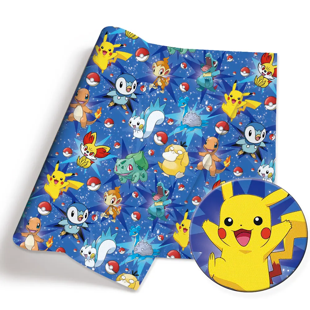 Pokemon Cartoon Fabric140*50cm - Baby Clothing Sewing review and price
