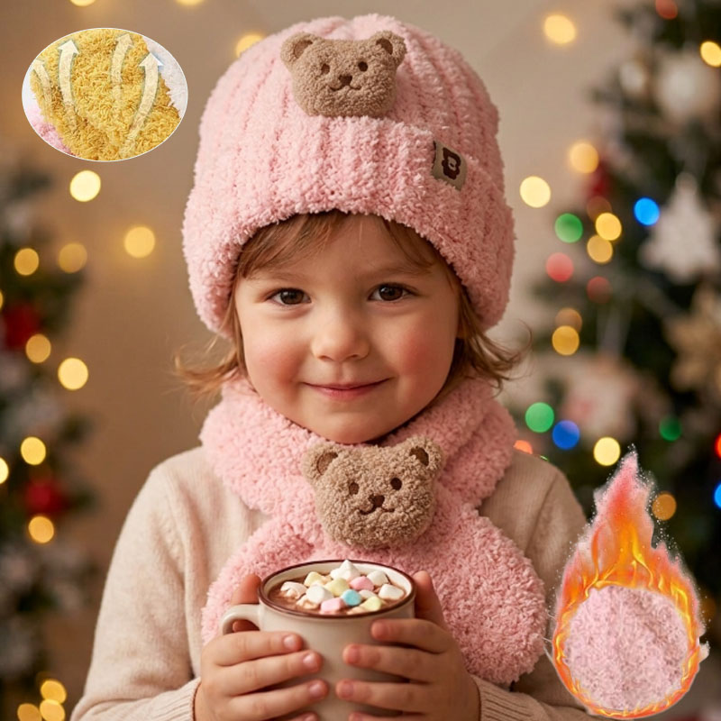 1-10PCS Baby Hat Scarf for Gir - Baby Clothing Winter review and price