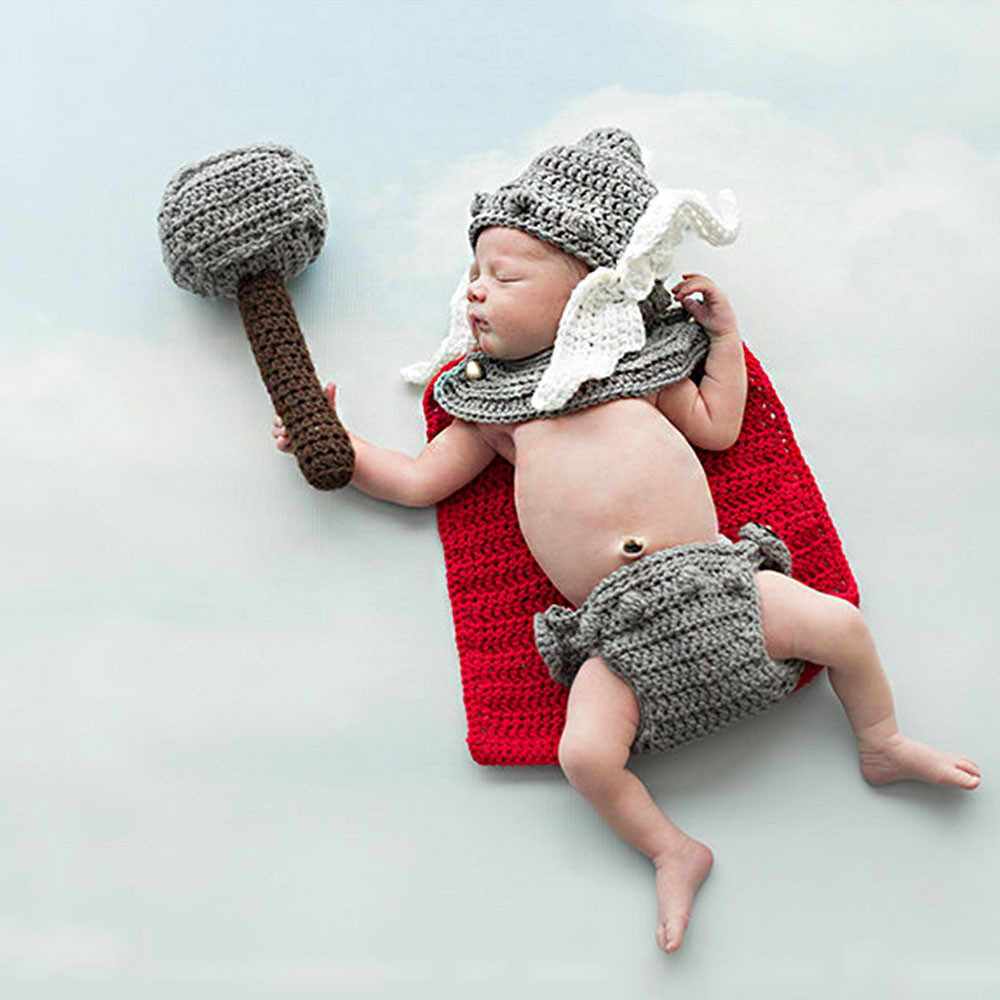 Newborn Photography Props Thor - Baby Clothing Unisex review and price