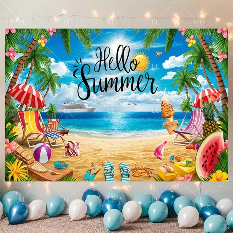 Summer Hawaii Beach Party Deco - Baby Clothing Hawaii review and price