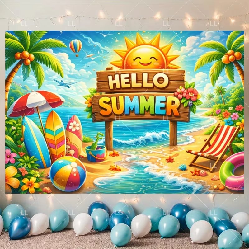 Summer Hawaii Beach Party Deco - Baby Clothing Hawaii review and price