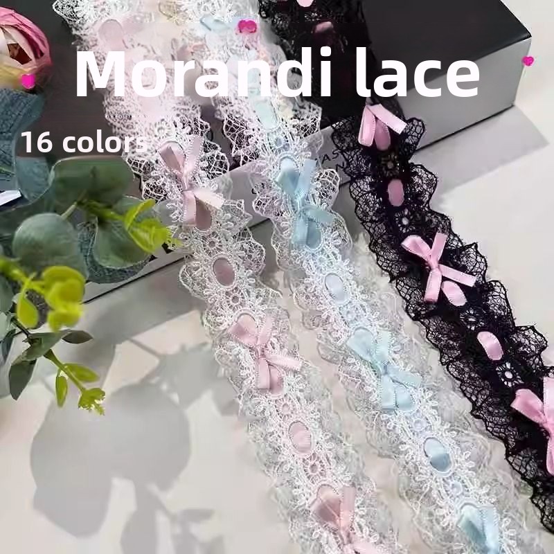 Bow Pleated Lace Trim Handmade - Baby Clothing Sewing review and price
