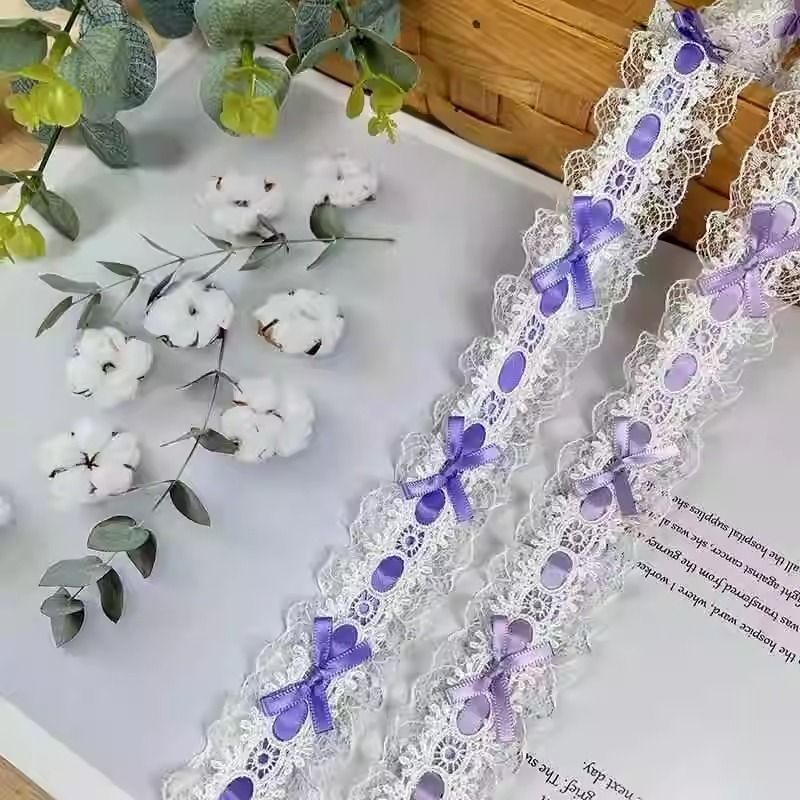 Bow Pleated Lace Trim Handmade - Baby Clothing Sewing review and price